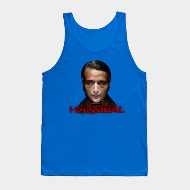 Hannibal Masked Tank Top by 666hughes